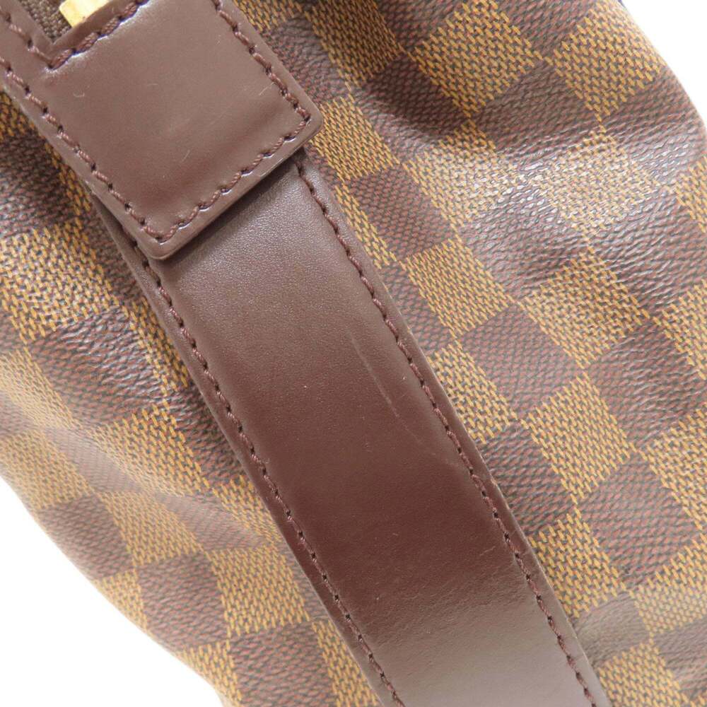 LOUIS VUITTON Authentic Brown Damier Canvas Tote Bag - Picture 14 of 16